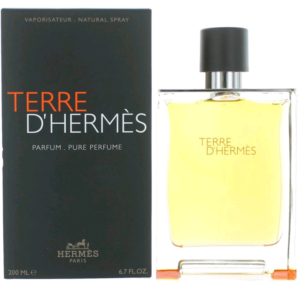 Photo of Terre D'Hermes by Hermes, 6.7 oz Pure Parfum Spray for Men